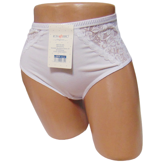 Женские трусики хлопковые Rosa Junio 9732 2XL Белый (1726316032)