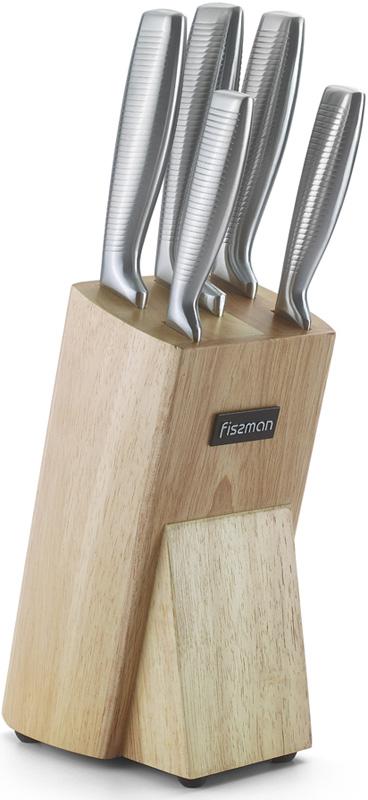 Набор ножей Fissman Bremen на деревянной подставке 5 пр. (FN-2688)