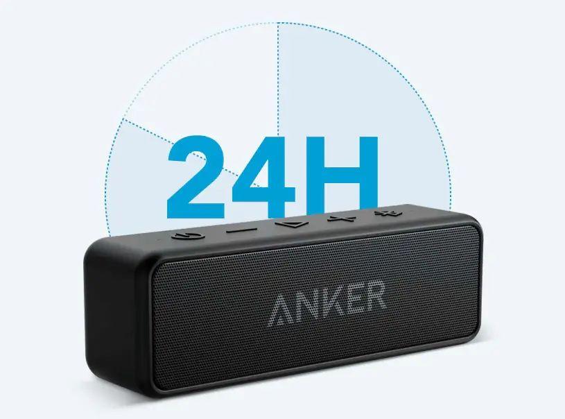 Колонка ANKER SOUNDCORE 2 12W 24 часа на одном заряде (2533743976) - фото 2