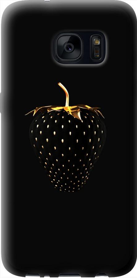 Чехол на Samsung Galaxy S7 G930F Черная клубника (3585b-106-42517)