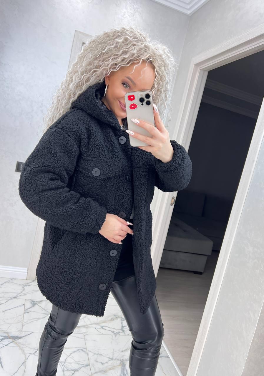 Куртка женская Трэйси L/XL Черный (4122/а-ди) - фото 4 Куртка женская Трэйси L/XL Черный (4122/а-ди) - фото 4