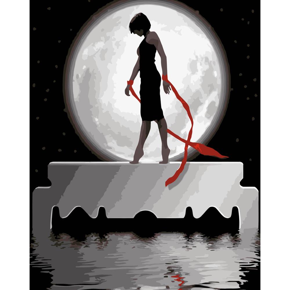 Картина по номерам Strateg Премиум Последний рубеж 40х50 см (DY043)