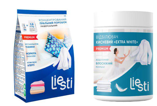 Пральний порошок універсальний концентрований/Відбілювач кисневий Extra White Пральний порошок універсальний концентрований/Відбілювач кисневий Extra White