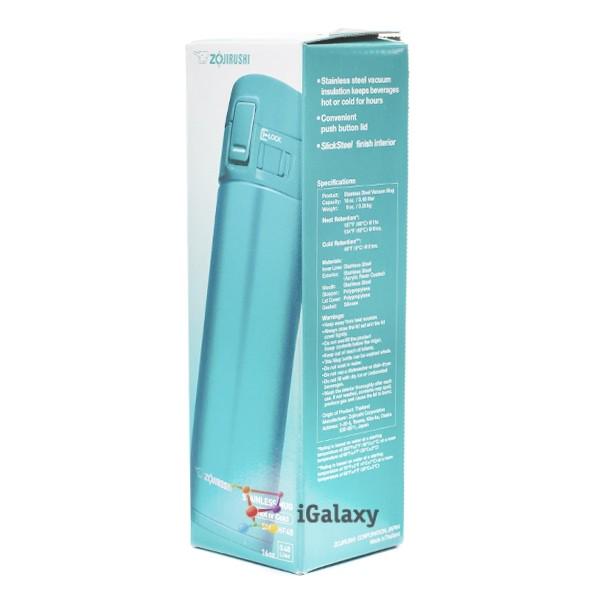 Термокружка Zojirushi 0,48 л Зелений (SM-KHF48GC) - фото 8 Термокружка Zojirushi 0,48 л Зелений (SM-KHF48GC) - фото 8