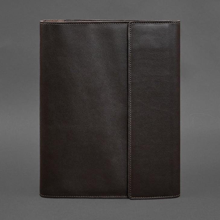 Шкіряна папка для документів сімейна на сегрегаторі з файлами А4 Темно-коричневий (A-028607) - фото 7 Шкіряна папка для документів сімейна на сегрегаторі з файлами А4 Темно-коричневий (A-028607) - фото 7