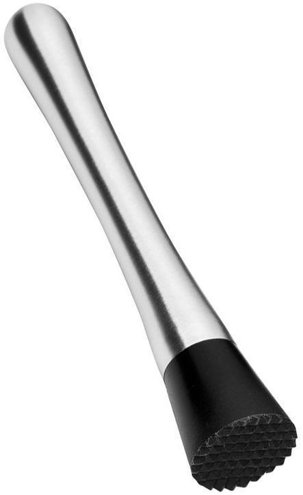 Мадлер эбонитовый Empire 20 см с зубцами и стальной ручкой (psg_EM-3572)