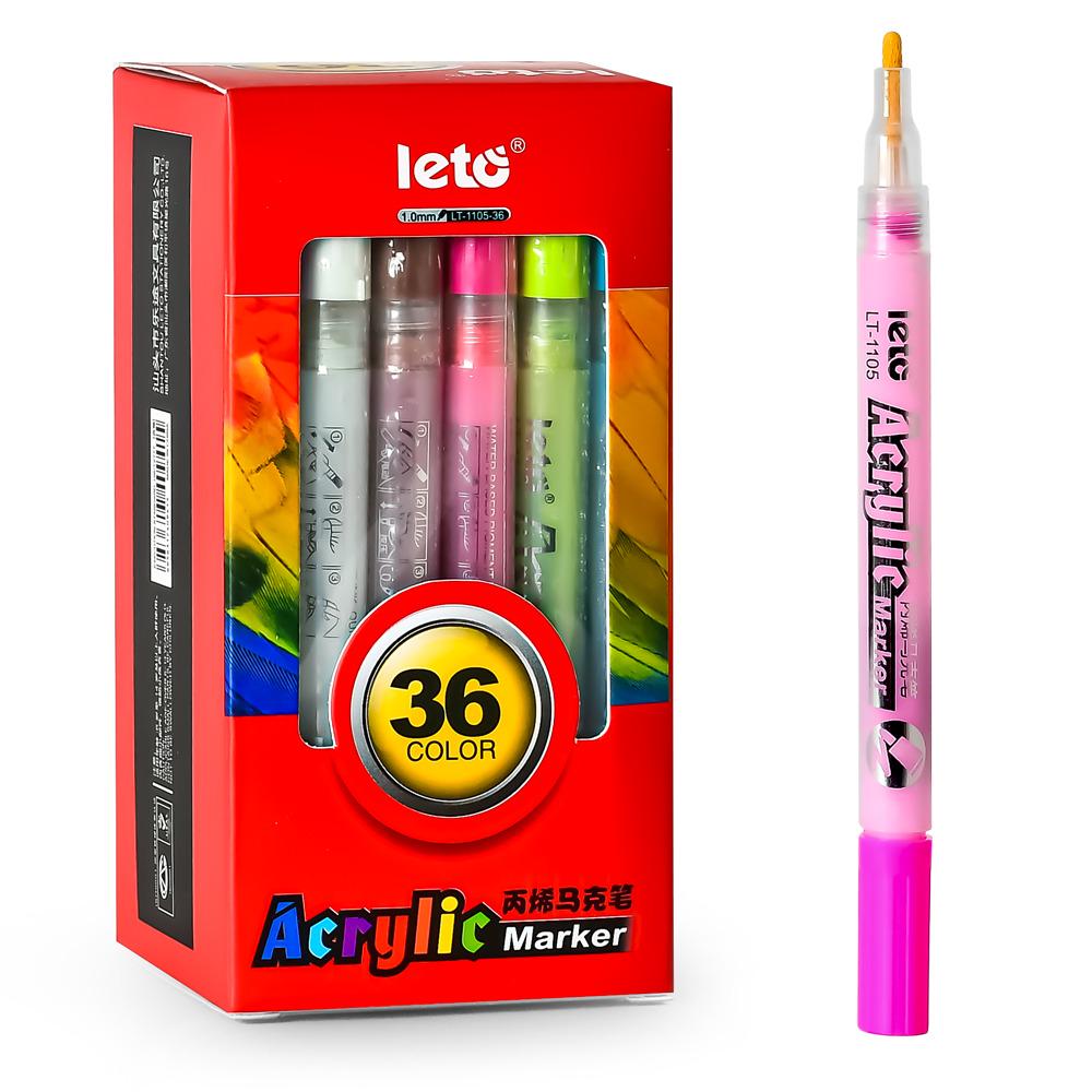 Маркеры акриловые WW00869 36 цветов