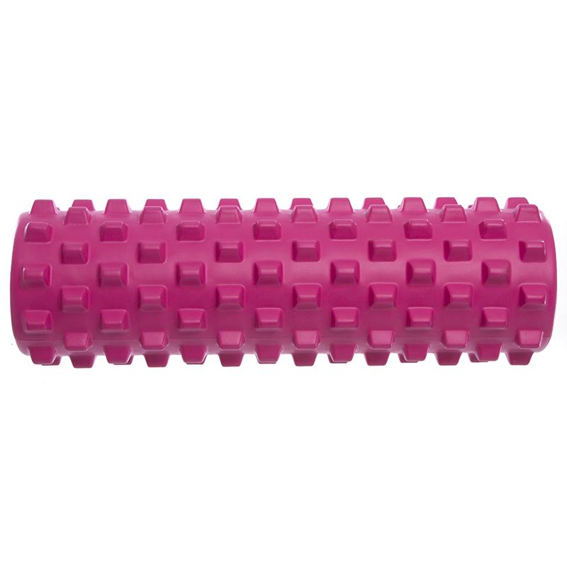 Роллер для йоги и пилатеса SP-Sport Grid Rumble Roller FI-4942 45 см Розовый (NA004317) - фото 3