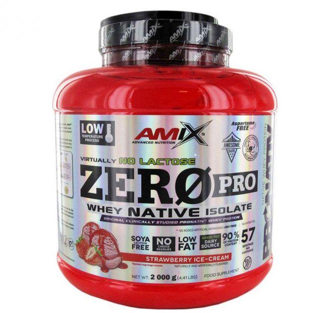 Протеин Amix Nutrition ZeroPro Protein 2000 г 57 порций Strawberry Ice Cream