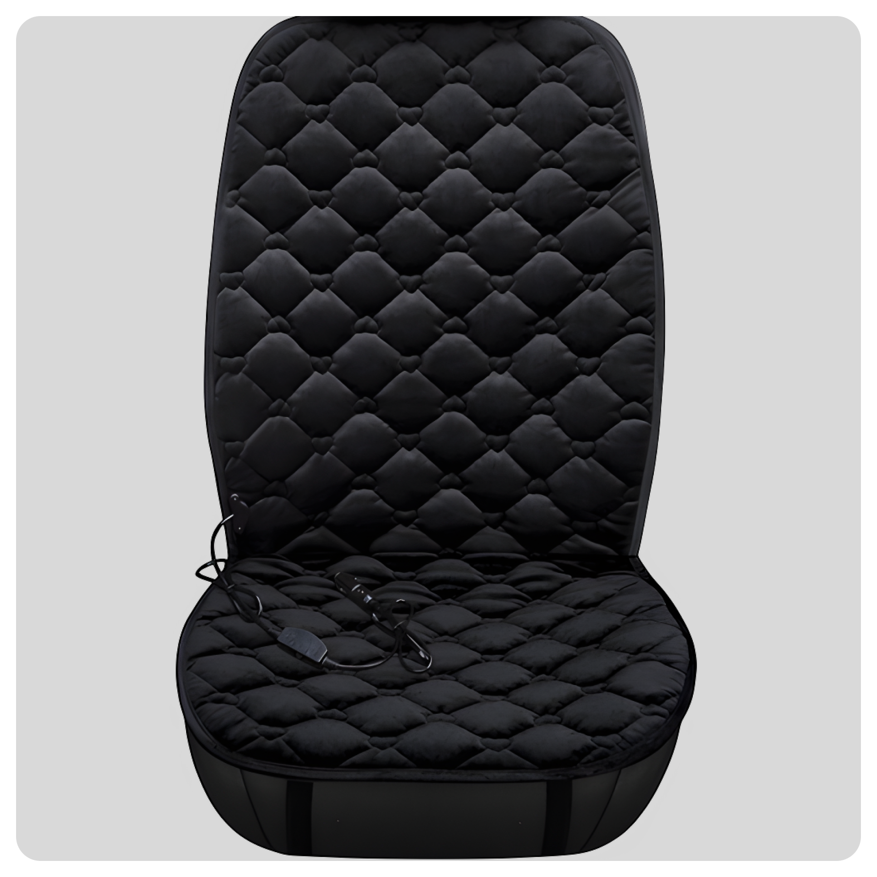 Накидка на сидіння авто із підігрівом JoyPoint з чохлом (JPSTCR01)