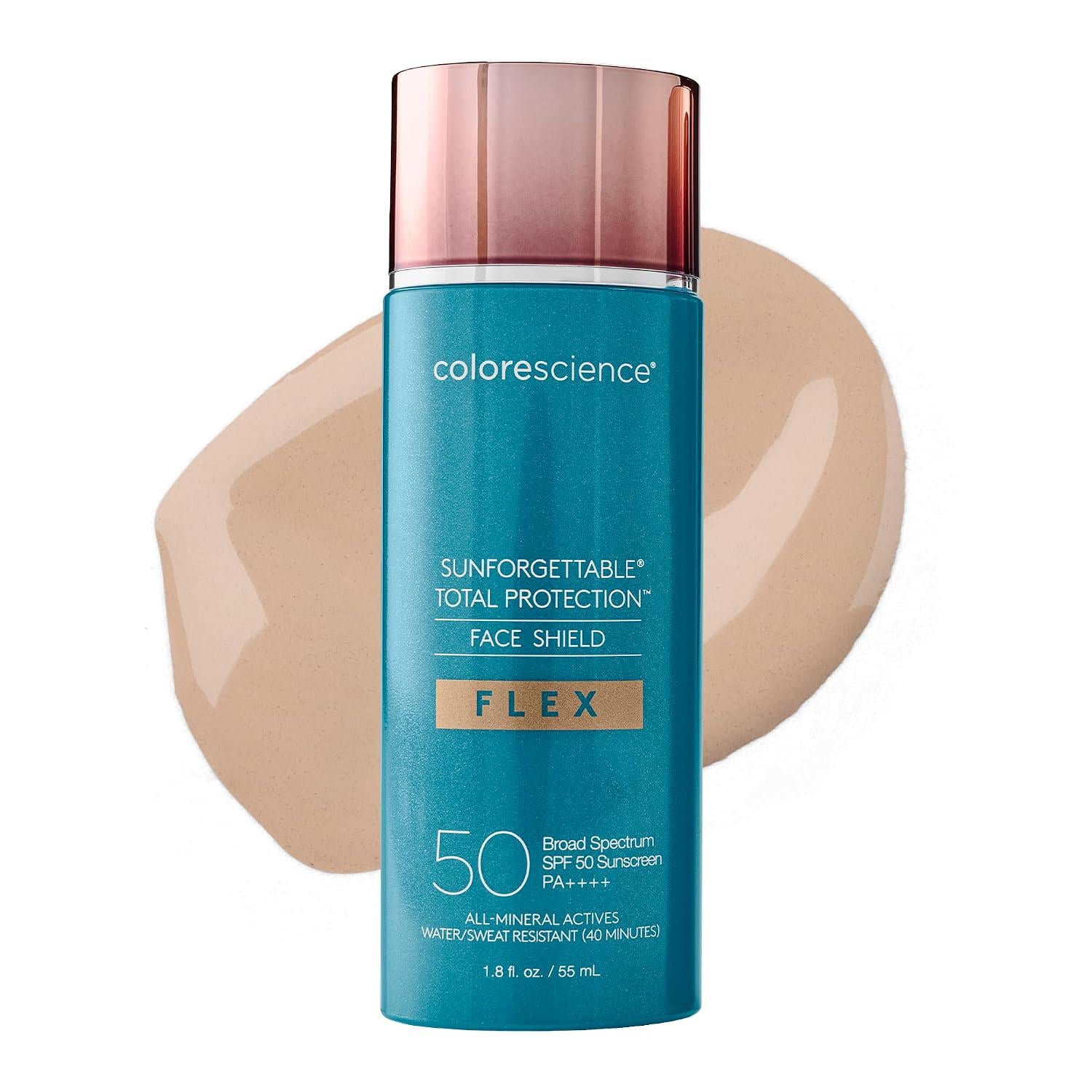 Тонувальний сонцезахисний флюїд для обличчя Colorescience Total Protection Face Shield Flex SPF 50 Light 55 мл Тонувальний сонцезахисний флюїд для обличчя Colorescience Total Protection Face Shield Flex SPF 50 Light 55 мл