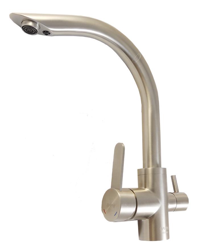 Смеситель для кухни Gappo G4399 с подключением фильтра (34513)