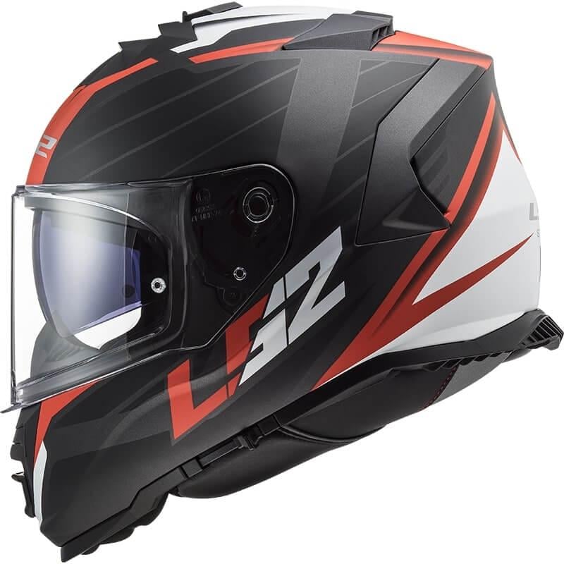 Мотошлем LS2 FF800 STORM NERVE L Matt Black/Red (13735)