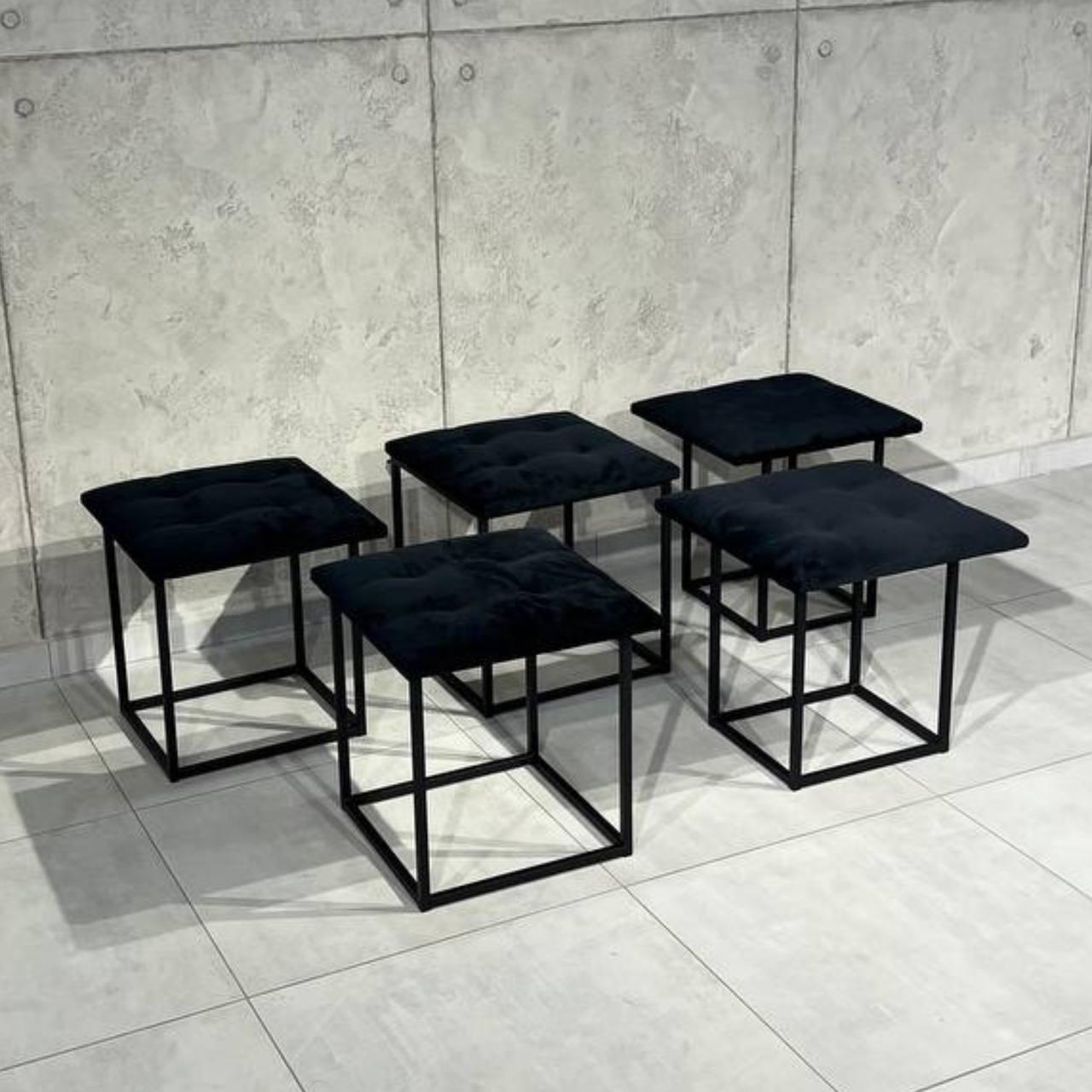 Пуф-трансформер велюровый 5в1 мягкий (000088975) - фото 4