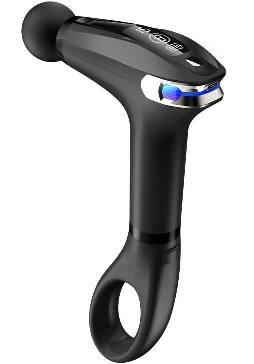 Массажер для мышц ручной RIAS Fascial Gun Pro HB-005 30W Black (3_08797)