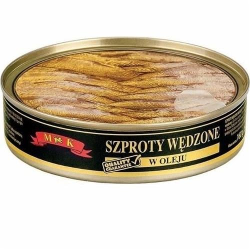 Шпроти в олії M&K Wedzone 160 г (02453)