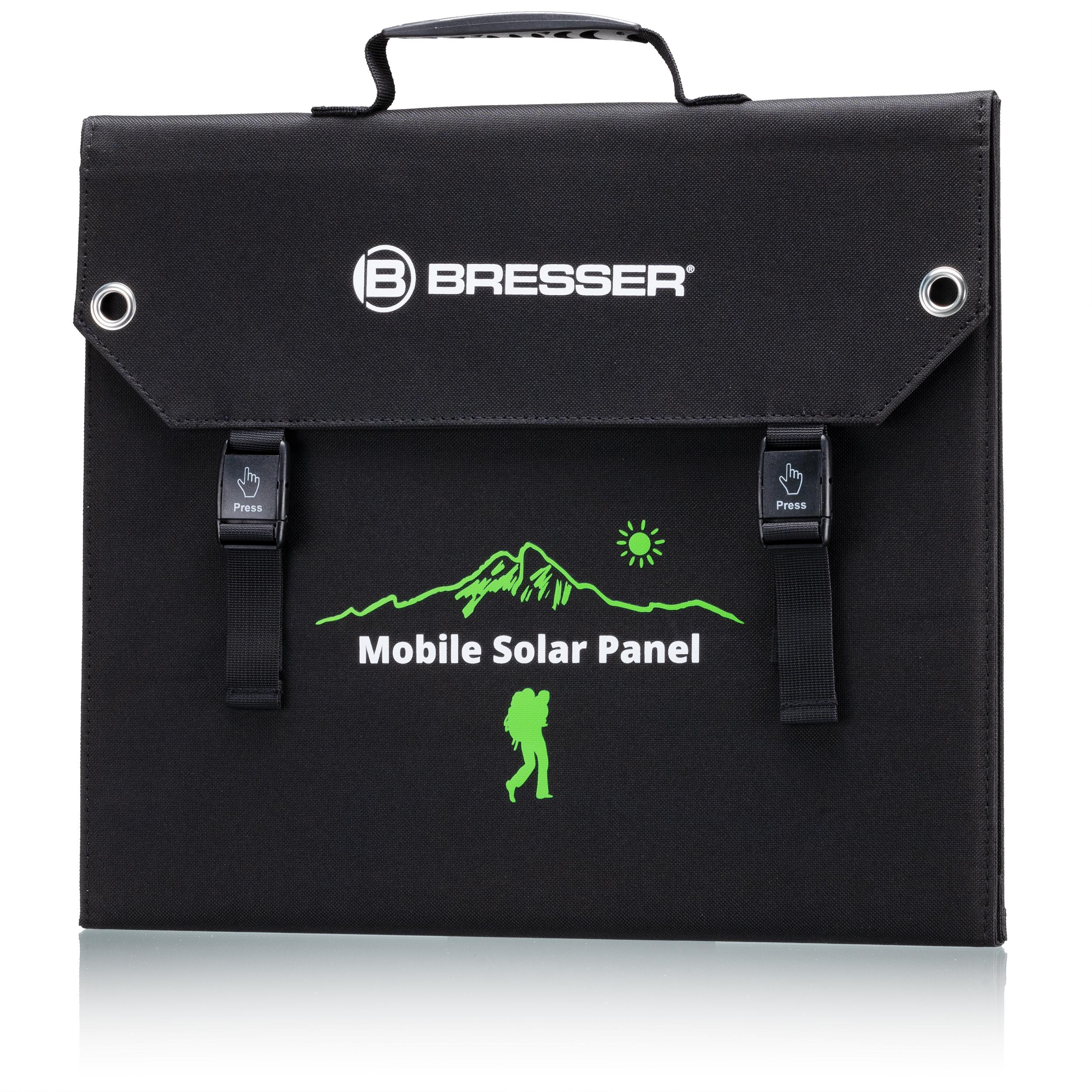 Сонячна панель Bresser Mobile Solar Charger USB DC 60 Вт (3810050) - фото 1