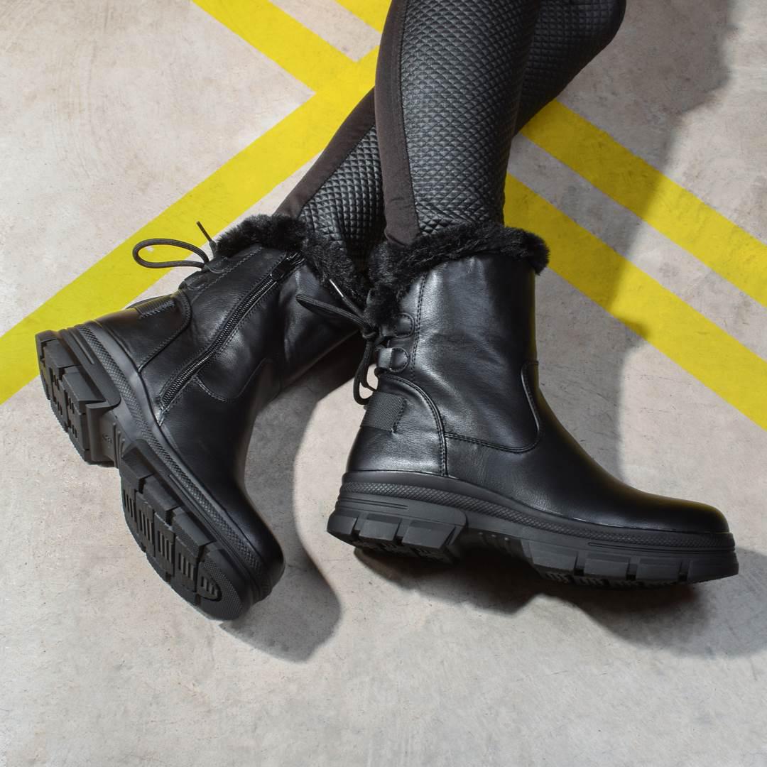 Ботинки женские зимние на меху 325549 р. 40 25,5 см