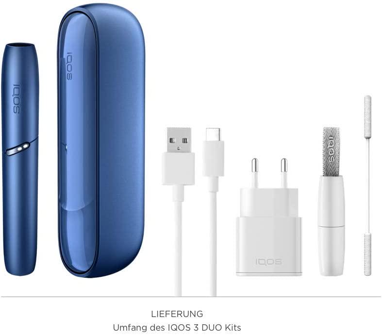 Система нагрівання стіків IQOS 3 duo Синій - фото 2