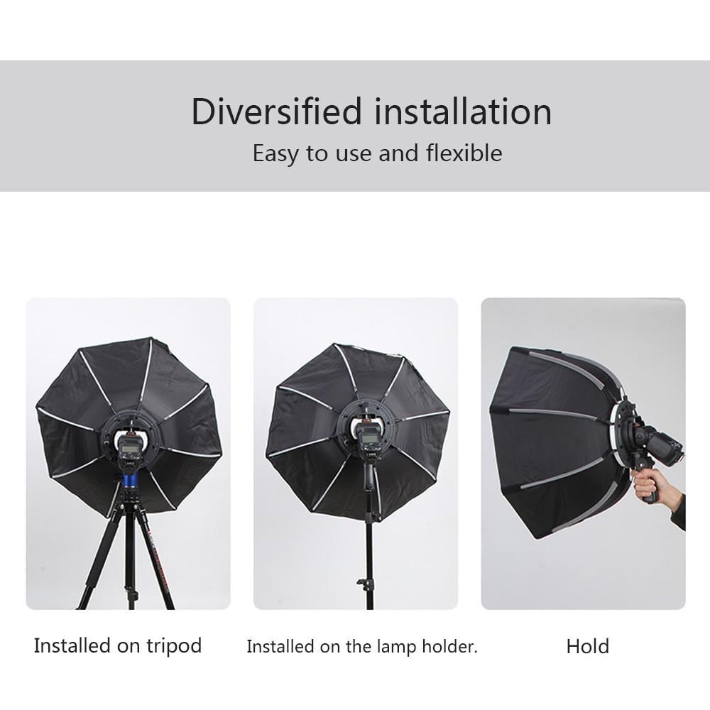 Софтбокс розсіювач/дифузор октобокс Triopo KS65 для спалаху накамерного 65 см (925597215) - фото 3 Софтбокс розсіювач/дифузор октобокс Triopo KS65 для спалаху накамерного 65 см (925597215) - фото 3