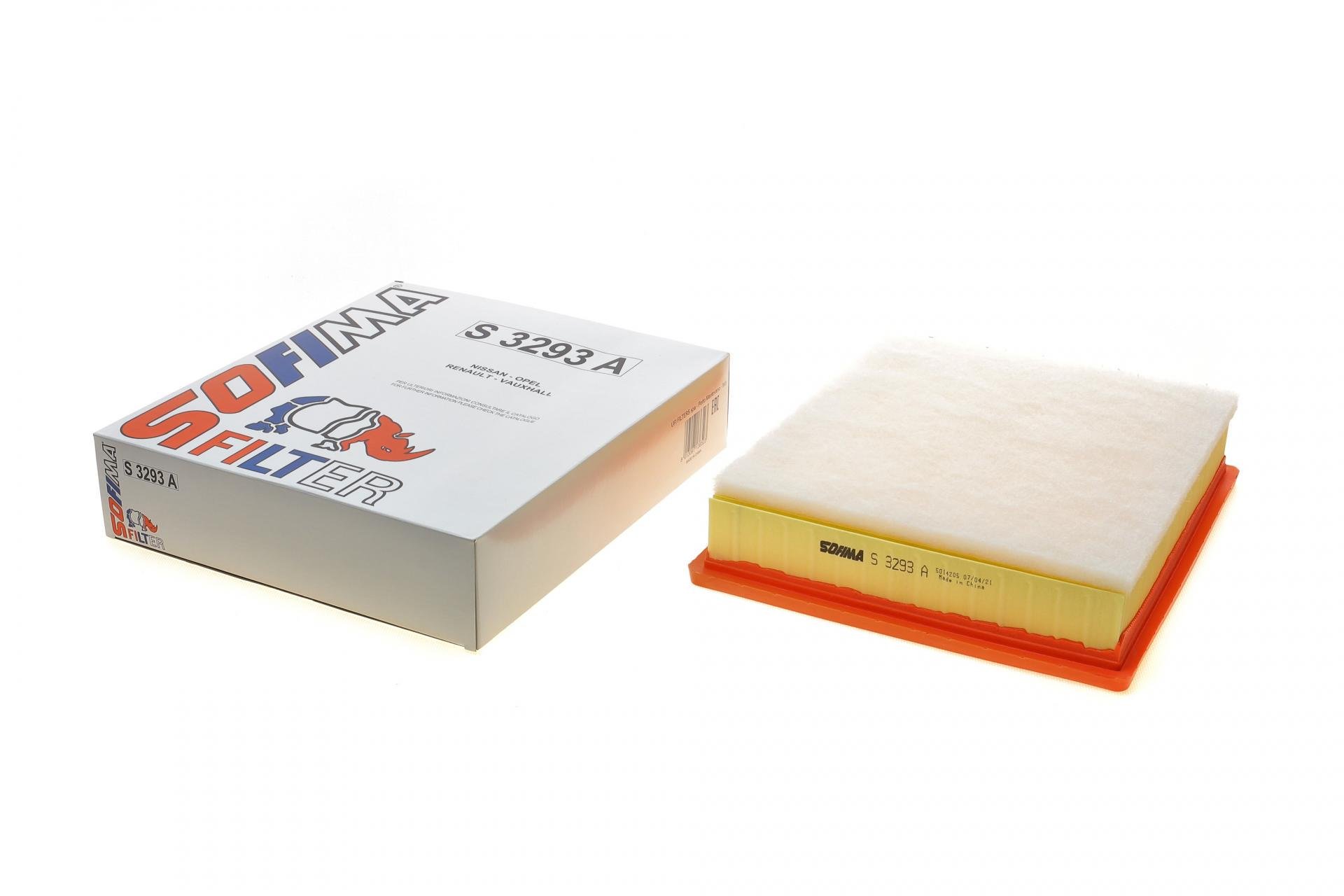 Фільтр повітряний SOFIMA для Renault Master/Opel Movano/Nissan Interstar 2,2/2,5dCi 03- (S 3293 A)