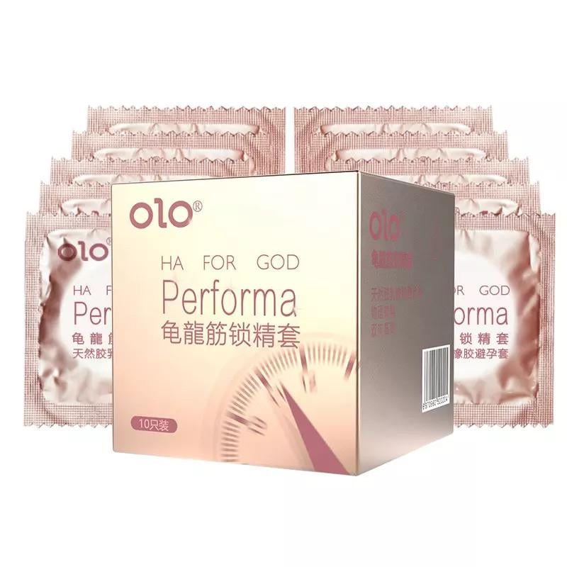 Презервативи ультратонкі OLO PERFORMA з анестетиком та пролонгуючим ефектом (OLO_005) - фото 9 Презервативи ультратонкі OLO PERFORMA з анестетиком та пролонгуючим ефектом (OLO_005) - фото 9