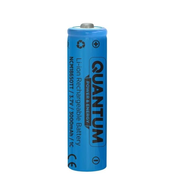 Аккумулятор Quantum Li-ion NCM 18650 3000 mAh 1С с клеммным выступом 1 шт. (889)