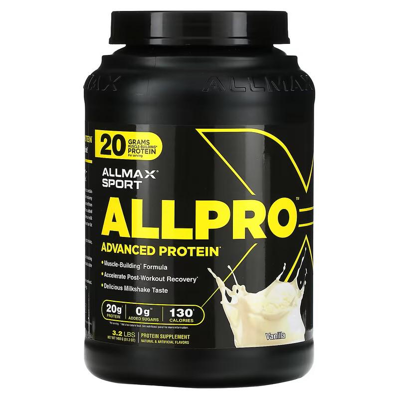 Протеин Allmax Nutrition Allpro Advanced Protein vanilla 1453 г (00000037968)