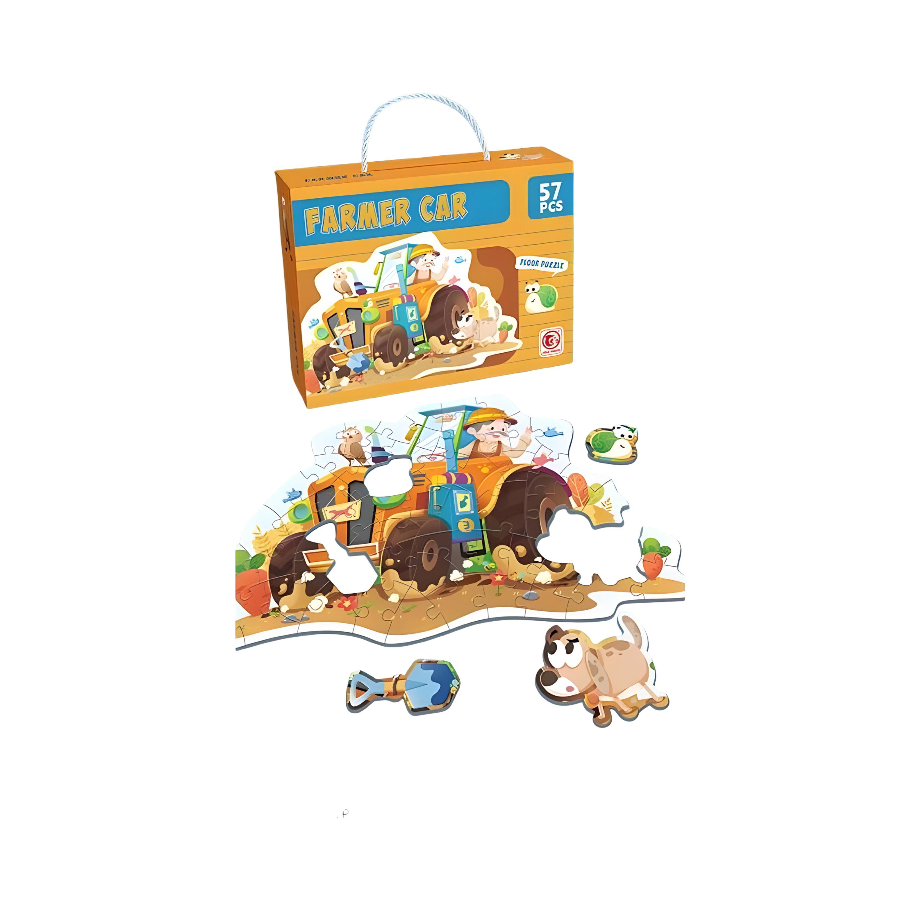 Пазлы Трактор 53 эл. (88728)