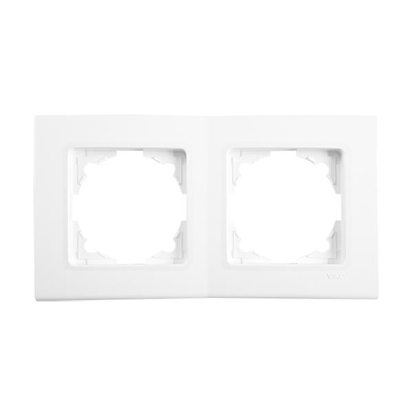 Рамка Viko Linnera 2-местная Белый