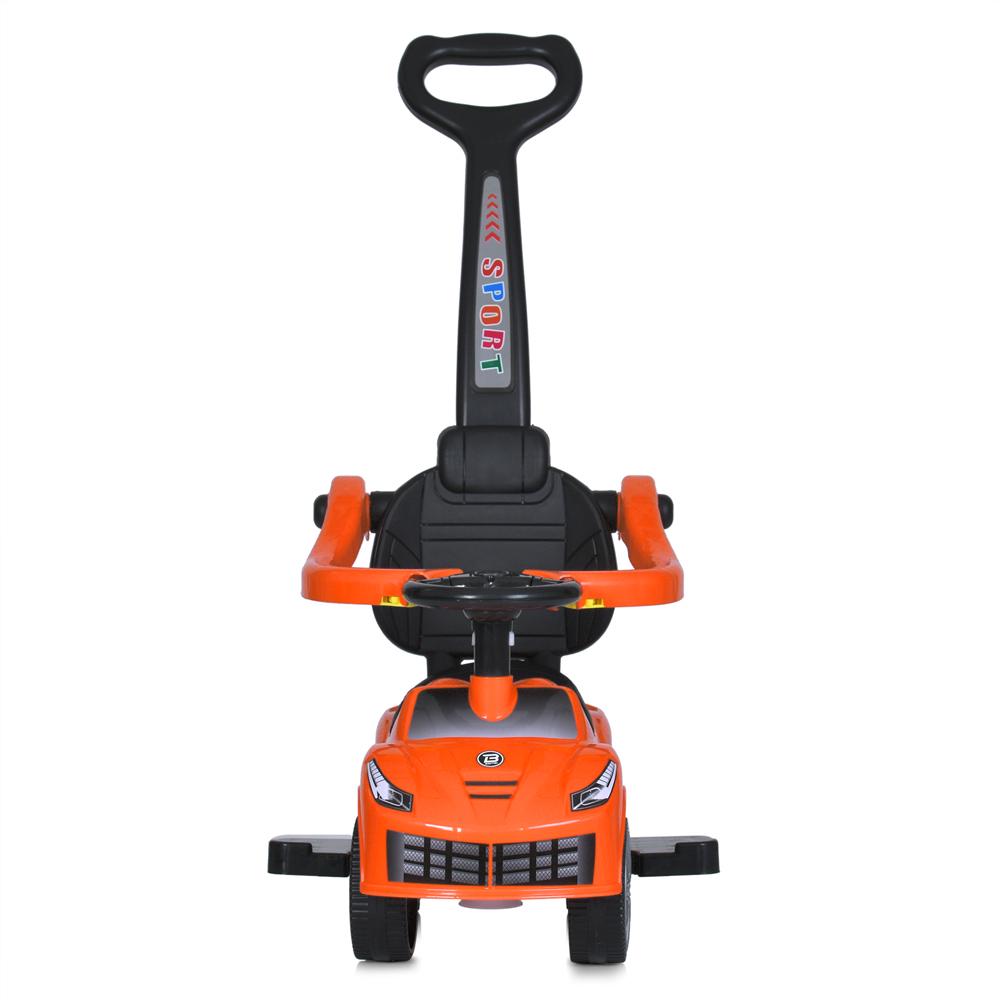 Детская каталка-толокар Bambi Racer M 5728L 2в1 Оранжевый (24441672) - фото 3