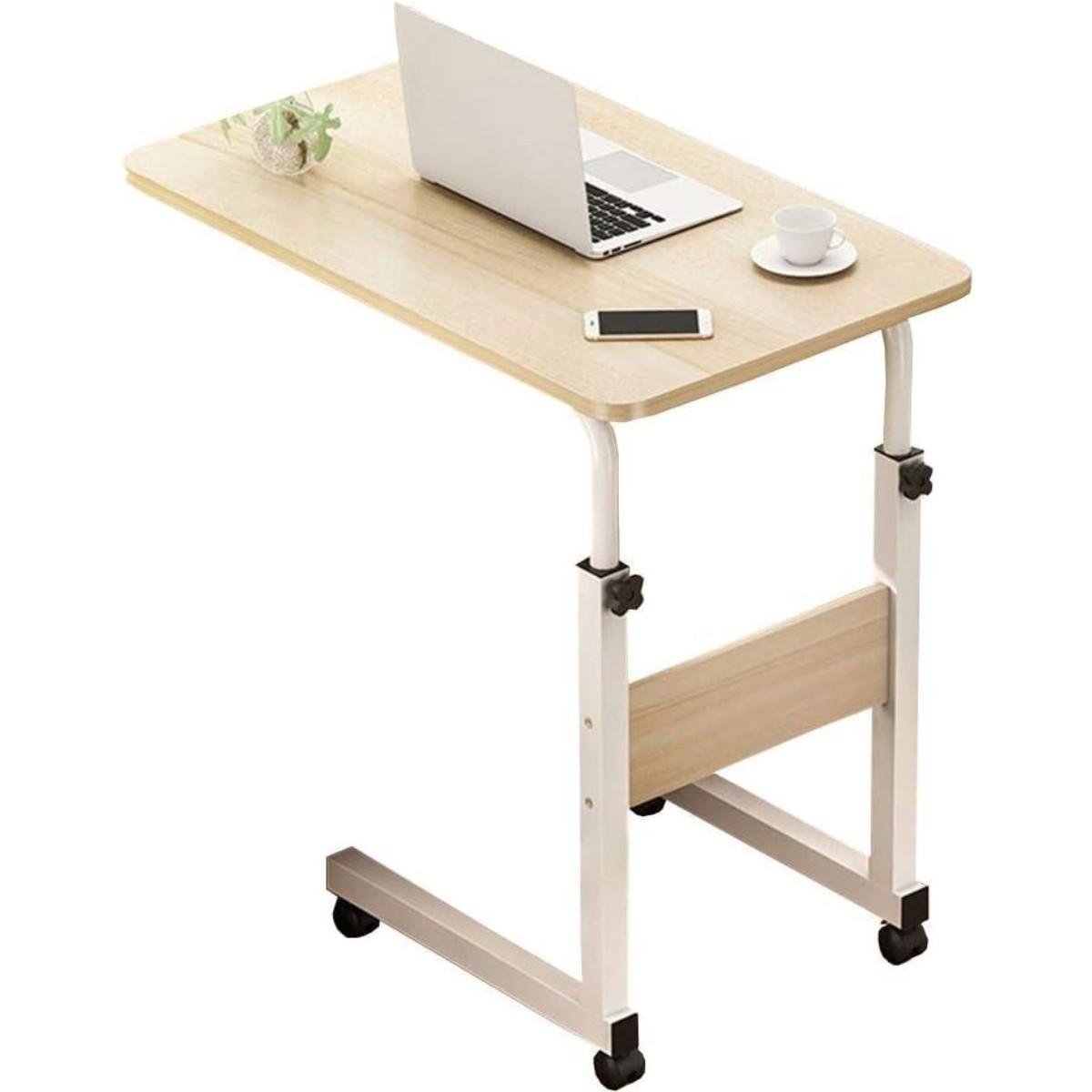 Стол для ноутбука Laptop Table на колесиках с регулировкой высоты 40х60х83 см (M50263-BG)