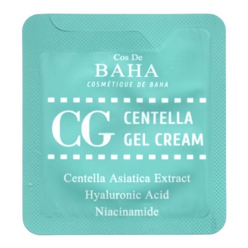 Крем-гель для лица успокаивающий с центелой Cos De Baha Centella Gel Cream 1,5 мл (3034544912)