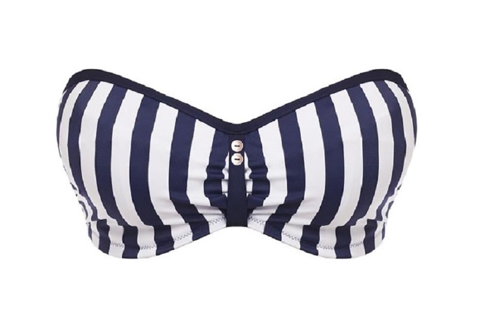 Купальный топ Fantasie Cote D'azur 6743 34DD Ink (889501027644)