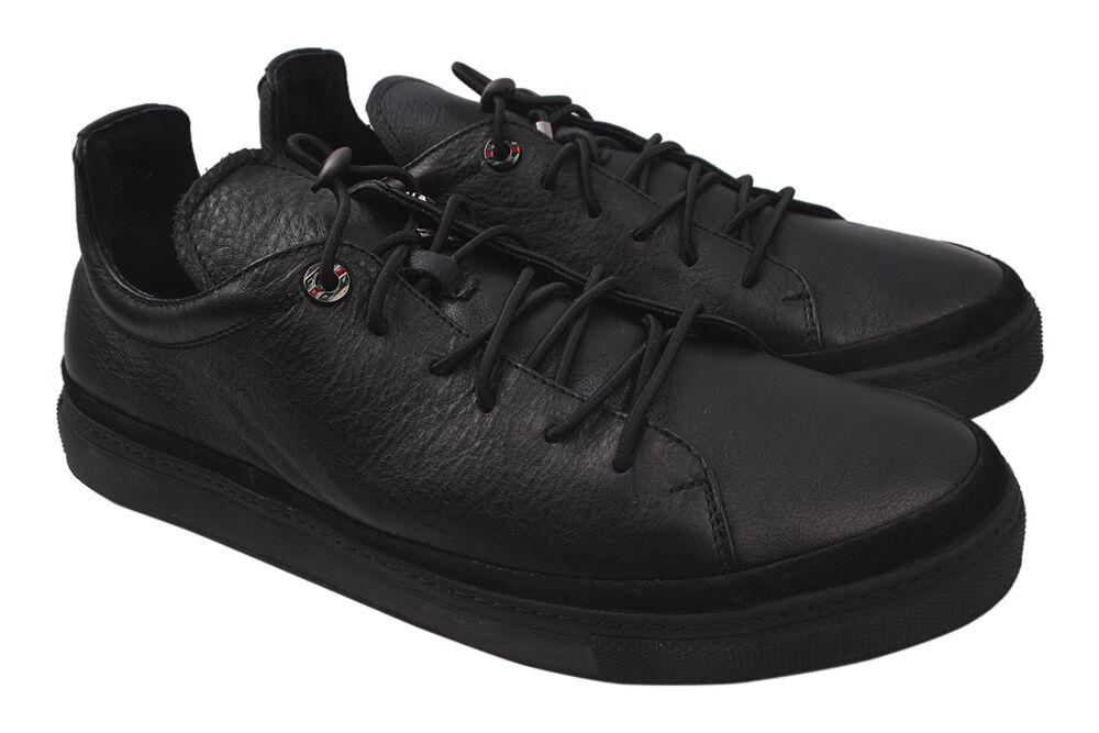 Туфли мужские Rondo из кожи р. 44 Черный (23-20DTC)