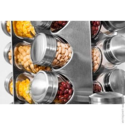 Набор для специй на подставке Edenberg EB-4025 16 емкостей из нержавеющей стали (2530557663) - фото 7 Набор для специй на подставке Edenberg EB-4025 16 емкостей из нержавеющей стали (2530557663) - фото 7