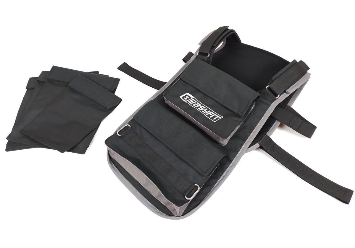 Жилет-обтяжувач EasyFit до 20 кг набірної з філерами (EF-WTV-200) - фото 5