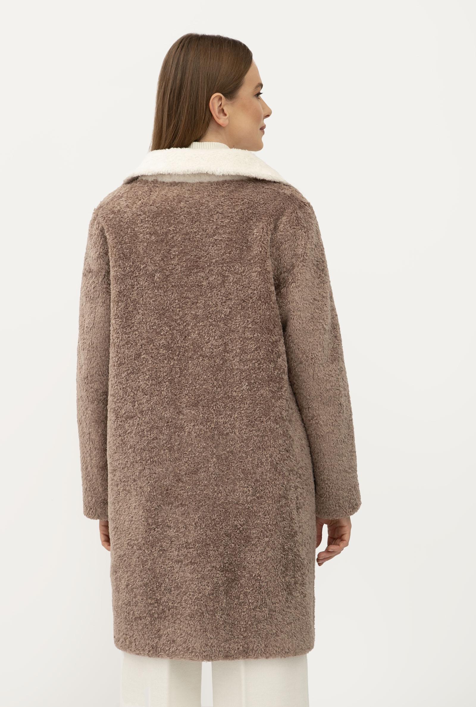 Пальто Lesia 24107303 р. 46 Капучино (148240000) - фото 10