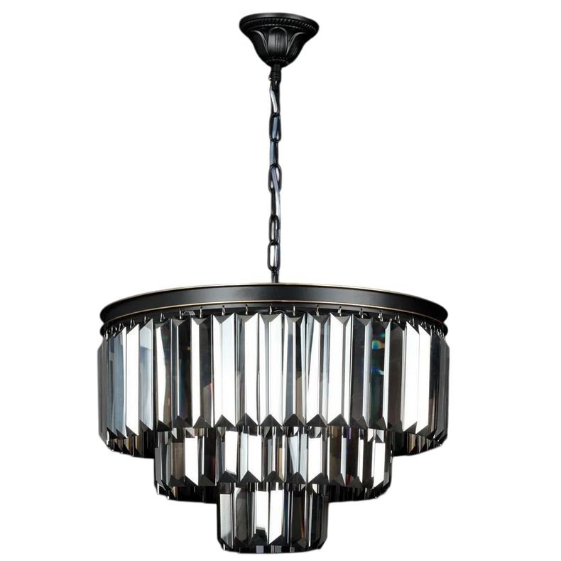 Люстра хрустальная ная Svet SD-8609/9A MBK/GD (2579164724)