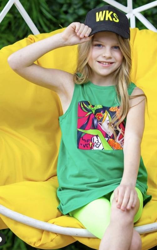 Костюм для девочки Well 158 см Зеленый - фото 2