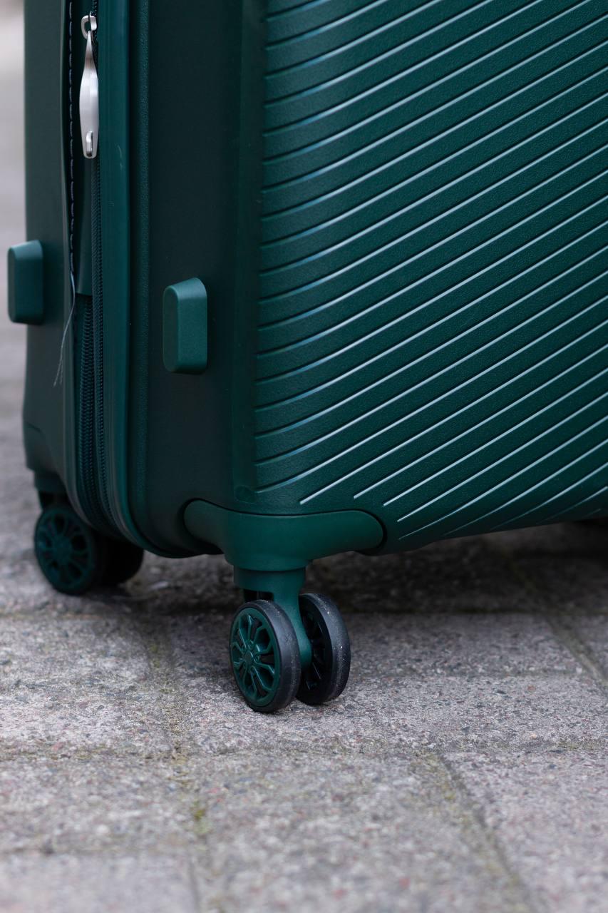 Валіза пластикова Nuri 2002 L Зелений (11775467) - фото 6 Валіза пластикова Nuri 2002 L Зелений (11775467) - фото 6