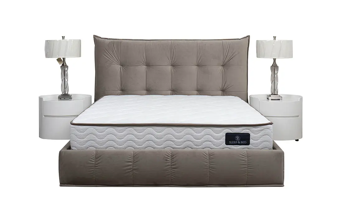 Ліжко Теана 1,8 з підйомним механізмом 1960x2180x1200 мм Бежевий