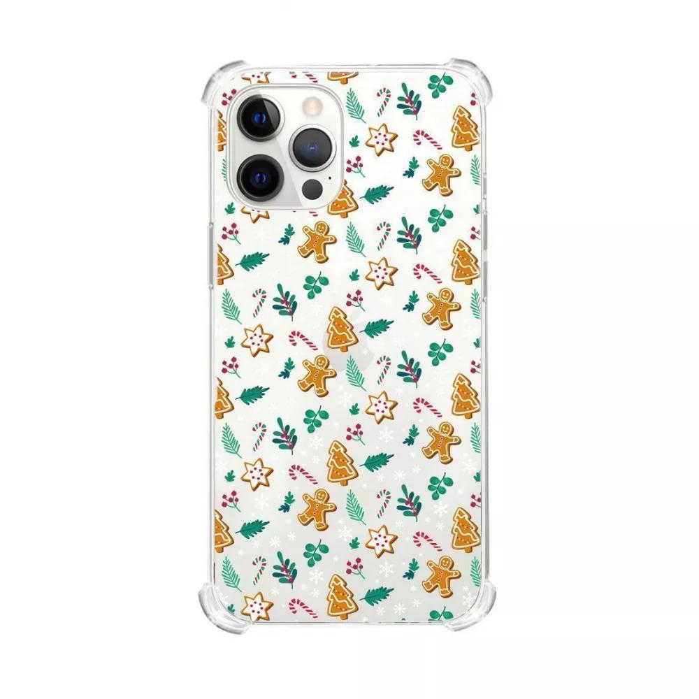 Чехол для телефона WAVE Christmas Holiday Clear Case iPhone 11 Pro Gingerbread men