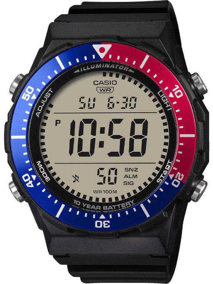 Мужские наручные часы Casio AE-1700H-1A2 10 Year Battery Casio Collection с водозащитой 100 м и подсветкой (2972716436)