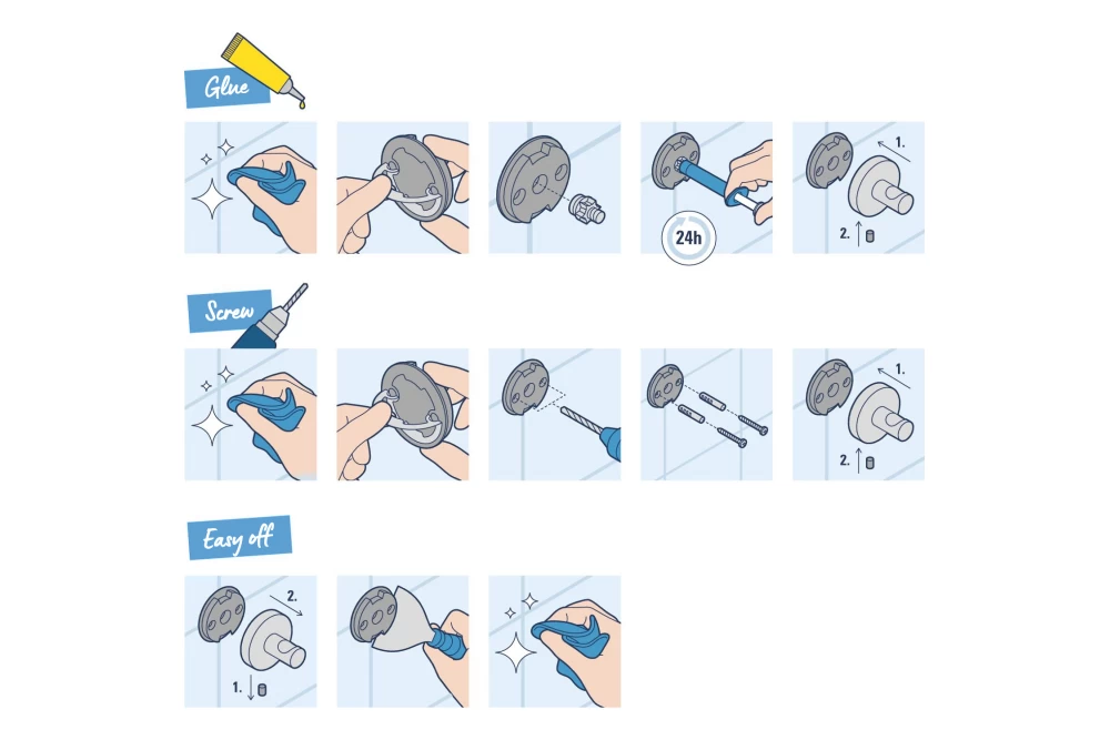 Ершик для унитаза Grohe QuickFix Start Cosmopolitan 41169000 (23180531) - фото 2