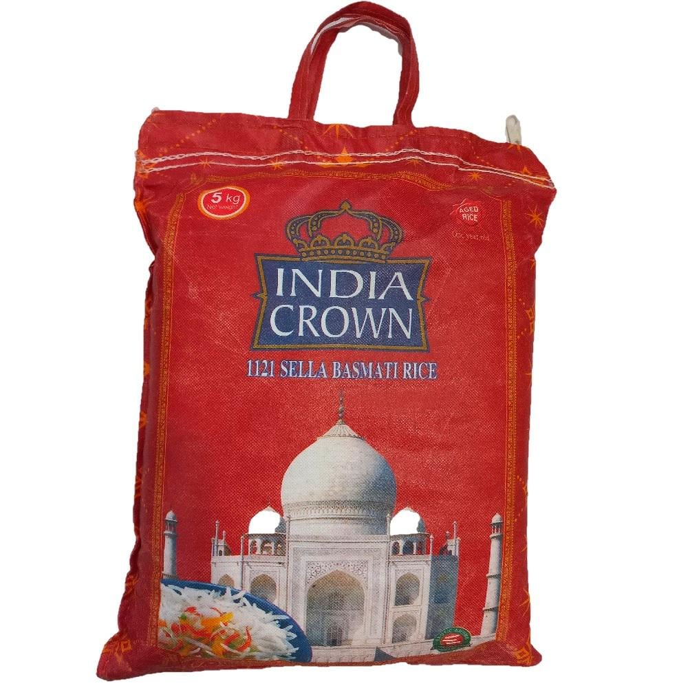 Рис Басматі довгозернистий India Crown для плова 5 кг