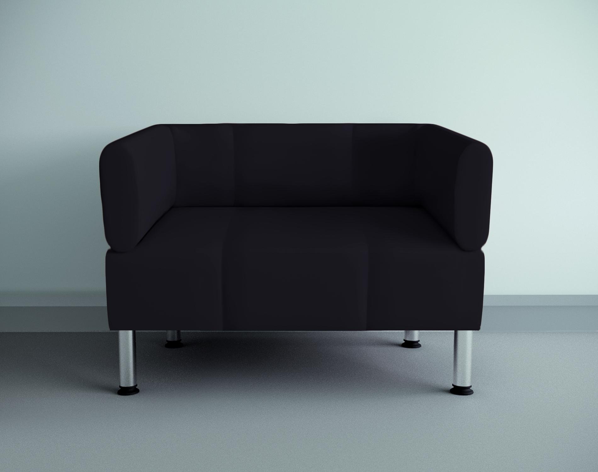 Кресло офисное Tobi Sho Бенно-1 с подлокотниками и прямой ногой кожзам 1000х720х750 мм Черный (2230) - фото 1 Кресло офисное Tobi Sho Бенно-1 с подлокотниками и прямой ногой кожзам 1000х720х750 мм Черный (2230) - фото 1