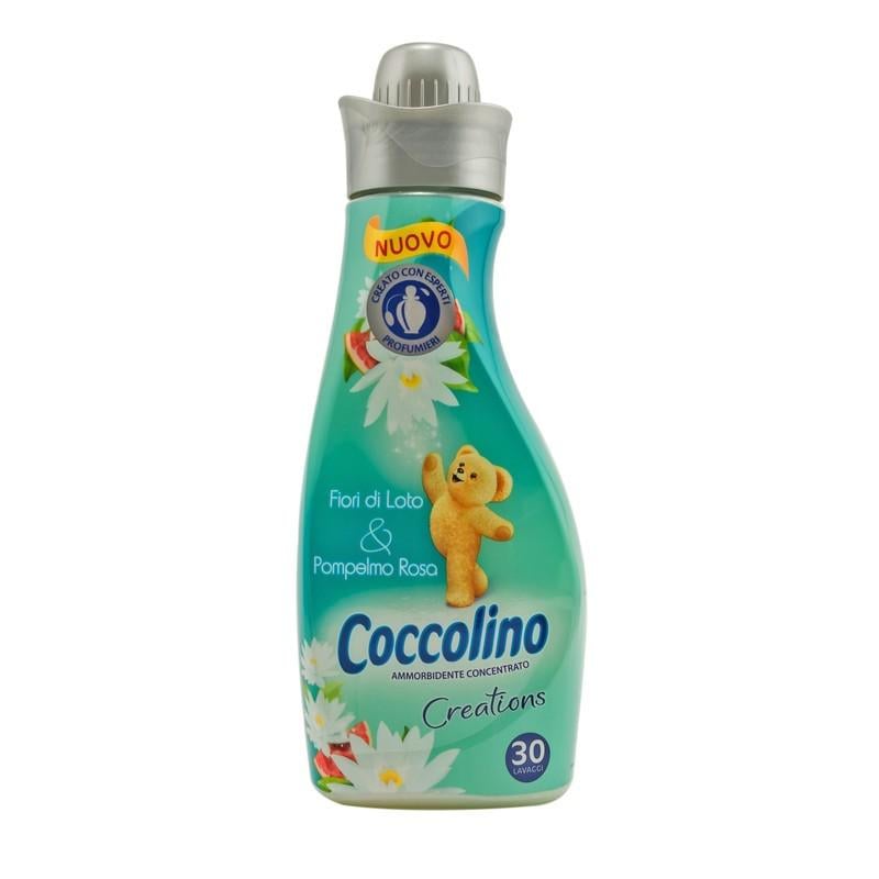 Кондиціонер-ополіскувач парфумований для прання білизни Coccolino Fiori di Loto&Pompelmo Rossa 30 прань
