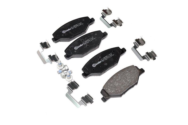 Колодки гальмівні дискові BREMBO Skoda Fabia 1.2-1.6 2007-2014 Volkswagen Polo 1.6 2010 - передні (P 85 121)