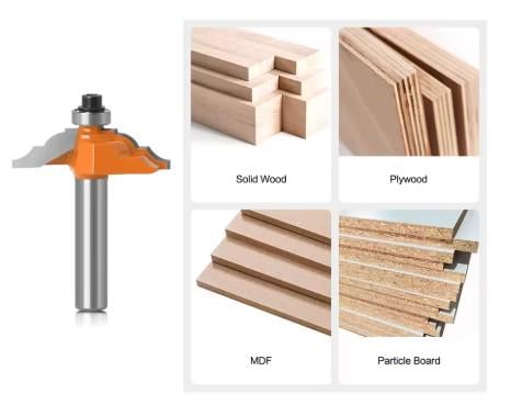 Фреза по дереву кромочная фигурная с подшипником хвостовик 8 мм - фото 3 Фреза по дереву кромочная фигурная с подшипником хвостовик 8 мм - фото 3